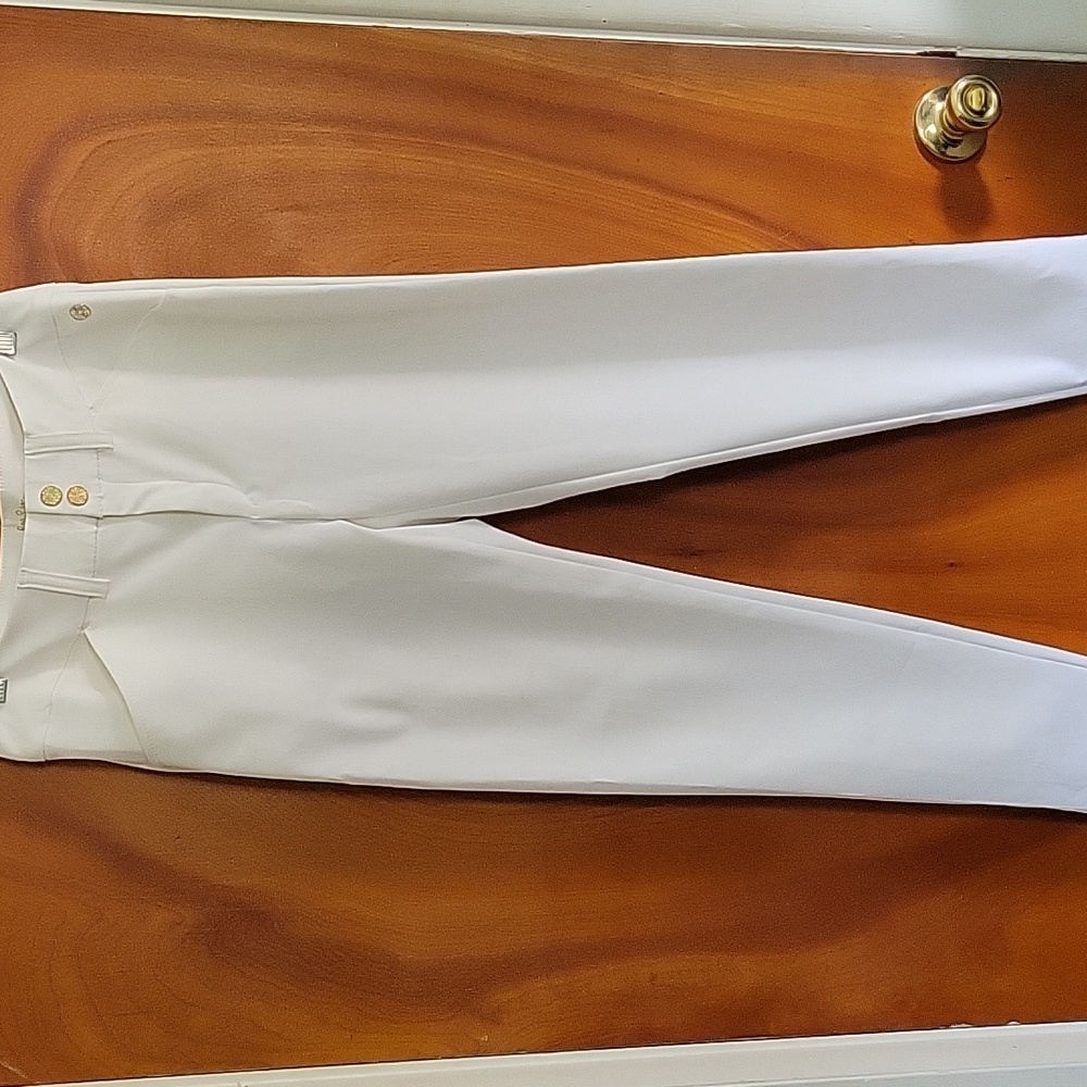LILLY PULITZER LUXLETIC CAMERON PANTS  2  WHITE